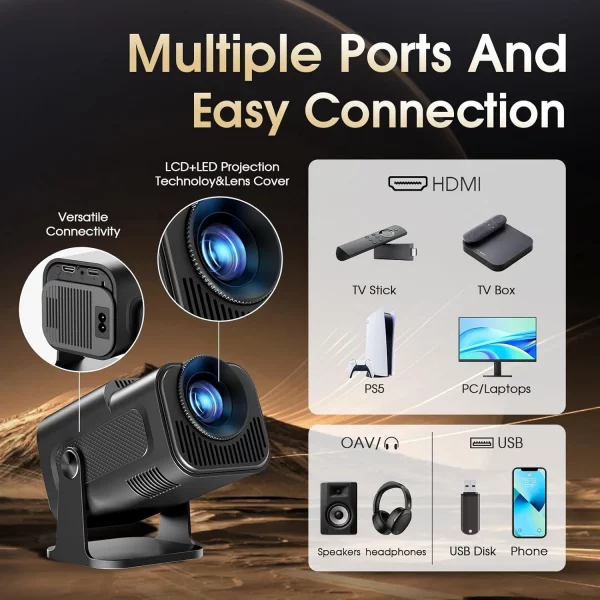 kf-S24e0ebdd17b940928048fd2937f17091G Projecteur KaiAqua Android 11 - cinéma extérieur portable